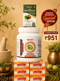 Rakshabandhan Offer (1 Chyawanprash 950g + 6 Kesuda Soaps + 1 Moringa Tablet Bottle) ₹951